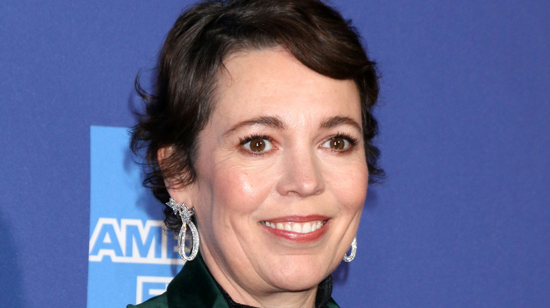 Olivia Colman smiling