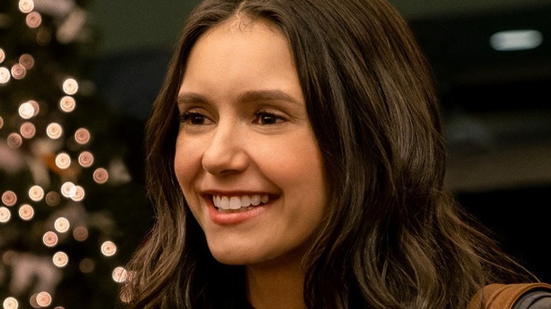 Nina Dobrev smiling