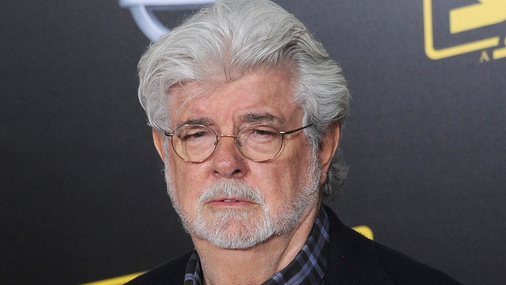 George Lucas at the Solo: A Star Wars Story premiere