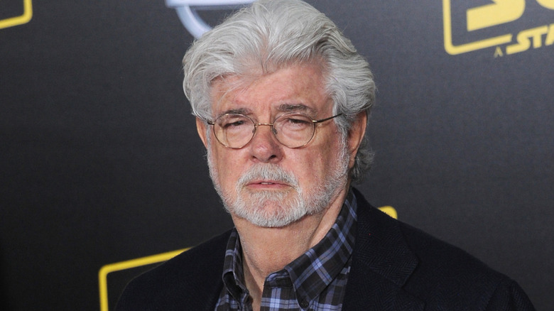 George Lucas at the Solo: A Star Wars Story premiere