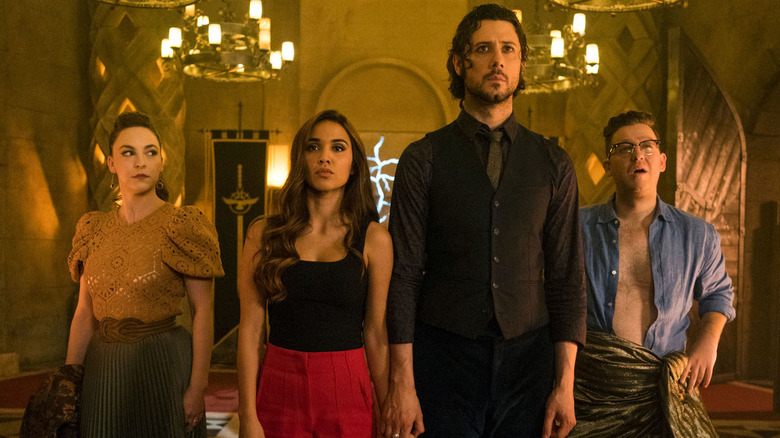 Magicians standing side by side in "The Magicians" (2015-2020)