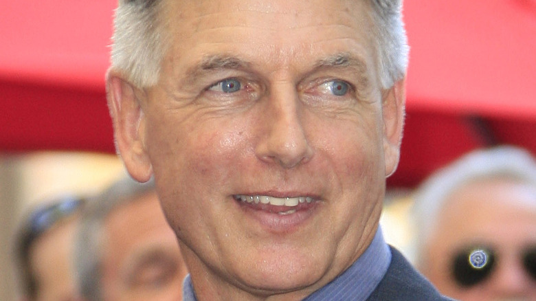 Mark Harmon smiling for a photo 