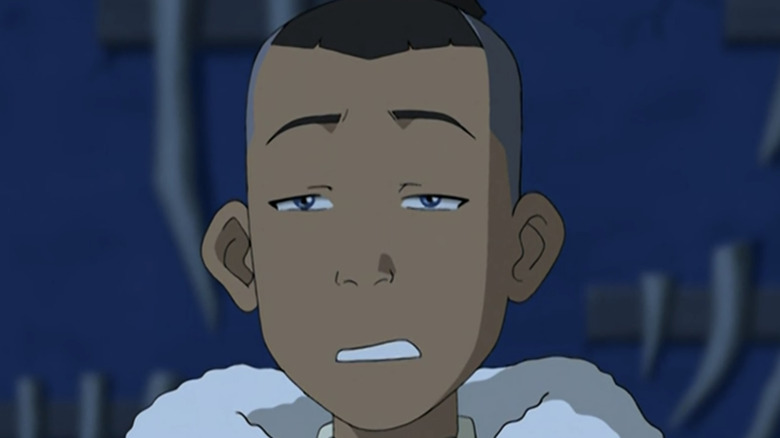 Sokka looking annoyed