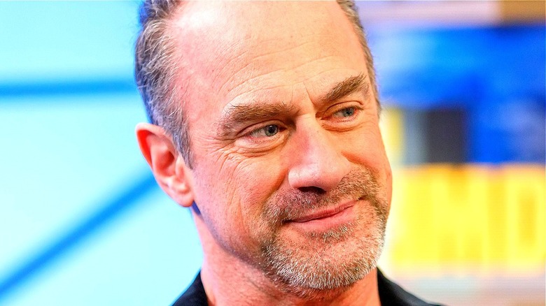 Christopher Meloni smiling