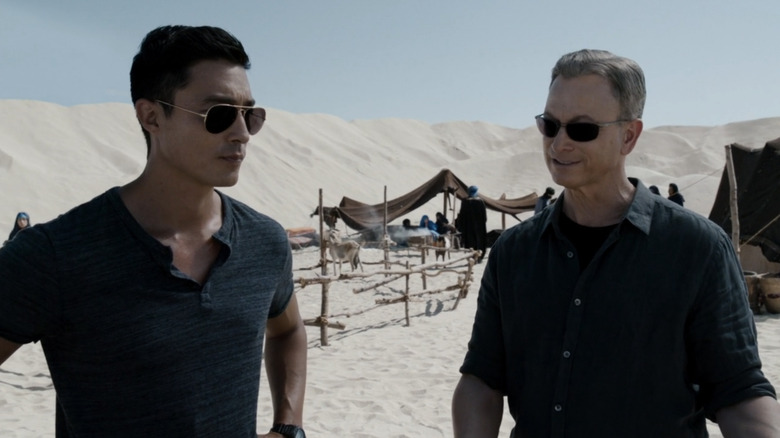 Jack Garrett and Matthew Simmons in Criminal Minds: Beyond Borders