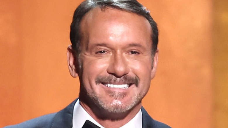 Tim McGraw smiling