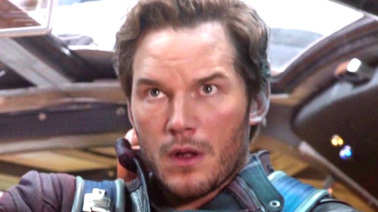 Chris Pratt as Star-Lord in Guardians of the Galaxy