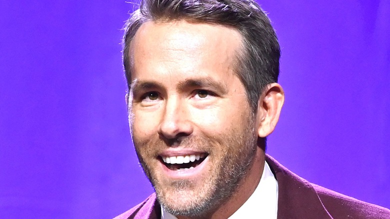 Ryan Reynolds grinning