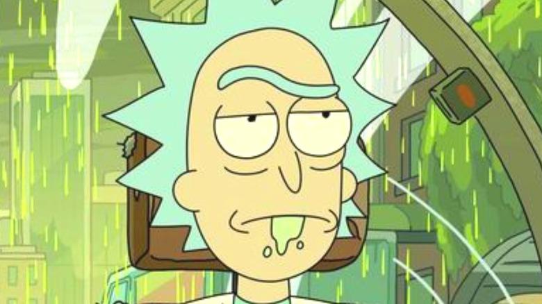 Rick Sanchez Bored Face