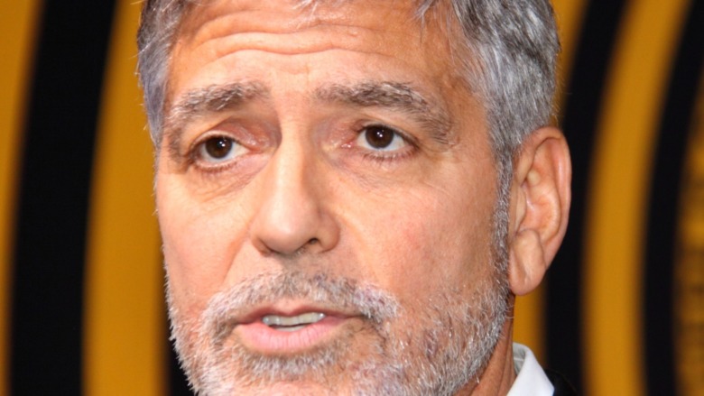 George Clooney brown eyes