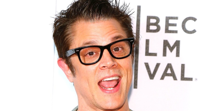 Johnny Knoxville wearing glasses