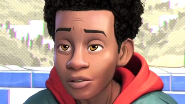 Miles Morales looking sleepy