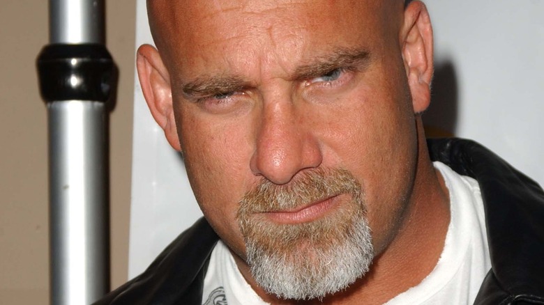Bill Goldberg glaring into camera 