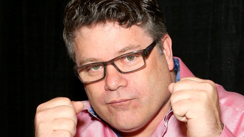 Sean Astin in closeup 