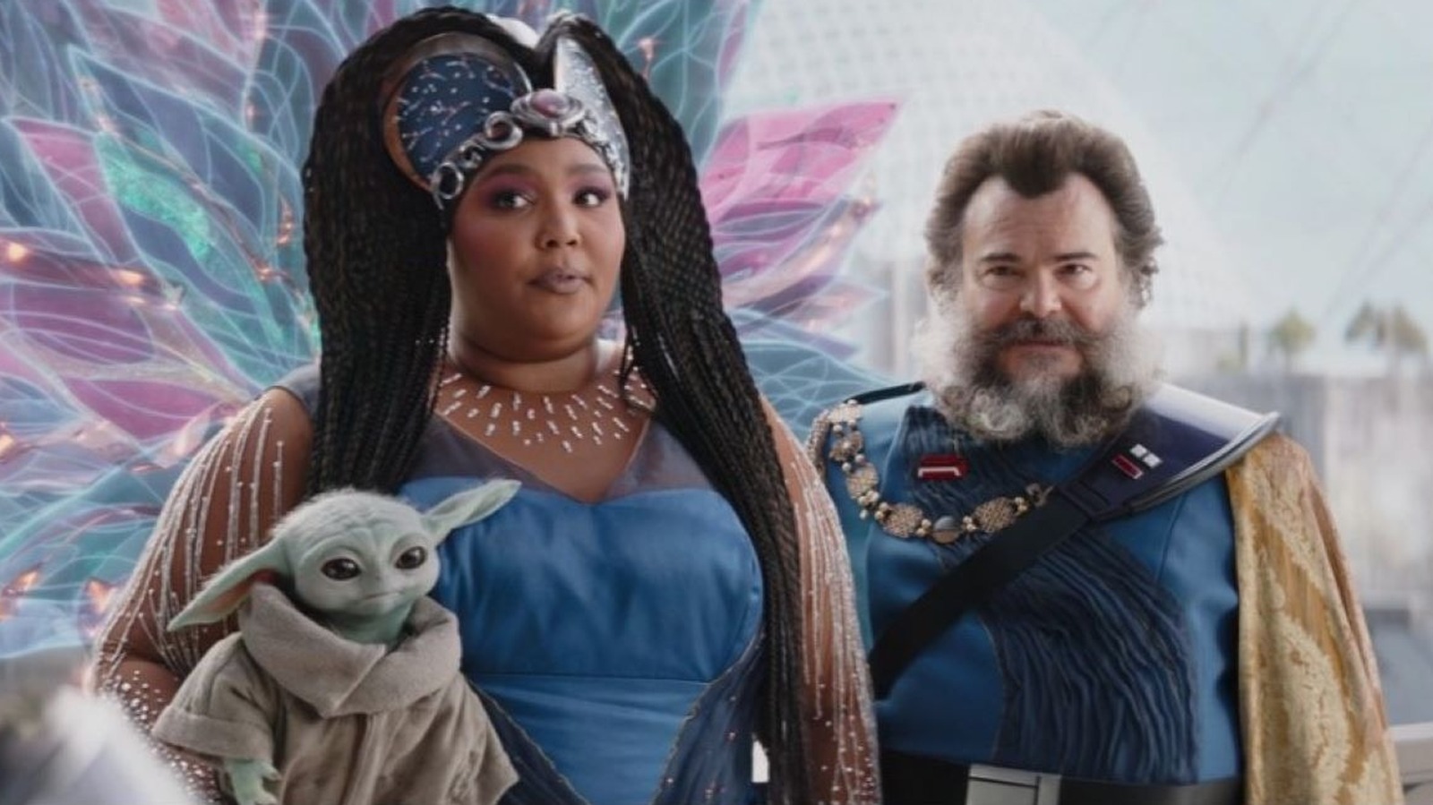 Jack Black And Lizzo Share The Mandalorian Behind-The-Scenes Photos After  Season 3 Cameos