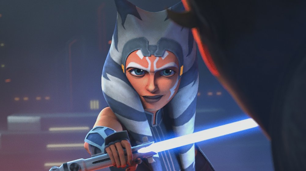 Darth Maul and Ahsoka Tano on Star Wars: The Clone Wars: The Final Season