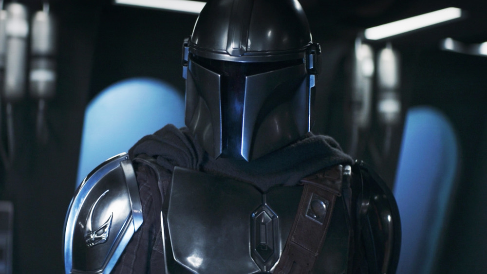 Pedro Pascal as Mando on The Mandalorian Chapter 12