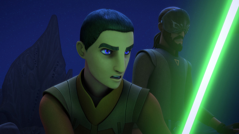 Ezra Bridger on Star Wars Rebels 