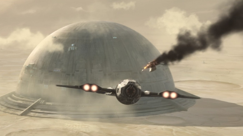 Ahsoka flies into Sundari