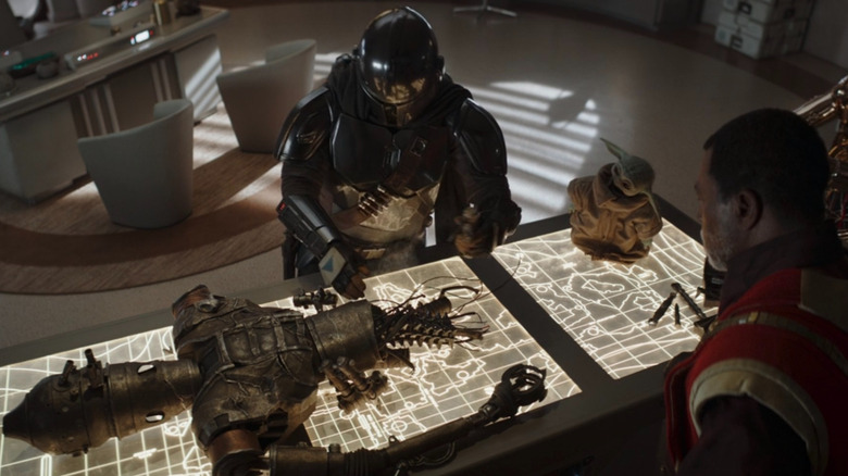 IG-11 being reactivated in The Mandalorian