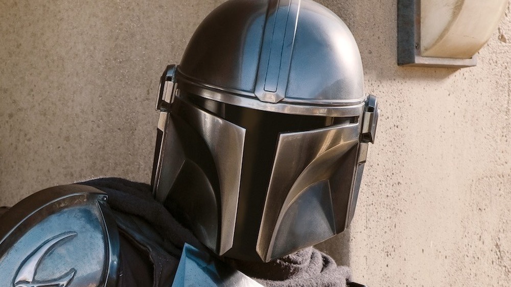 The Mandalorian helmet