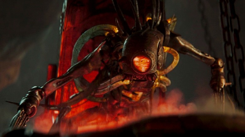 The droid creature lurks