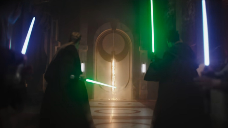 Jedi preparing to fight