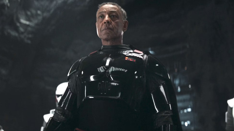 Moff Gideon looking imposing