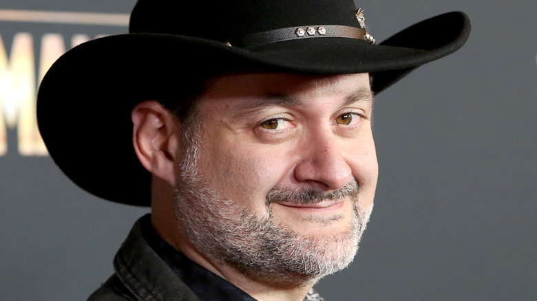 Dave Filoni smiling