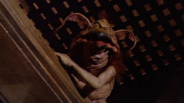 Salacious B. Crumb cackling