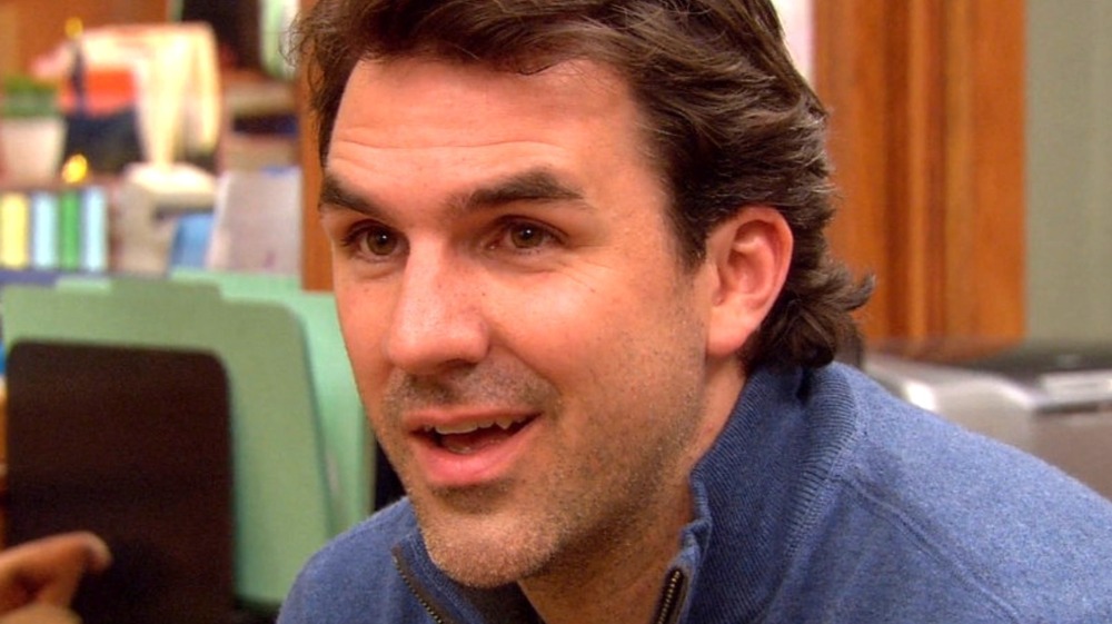 Mark Brendanawicz smirking