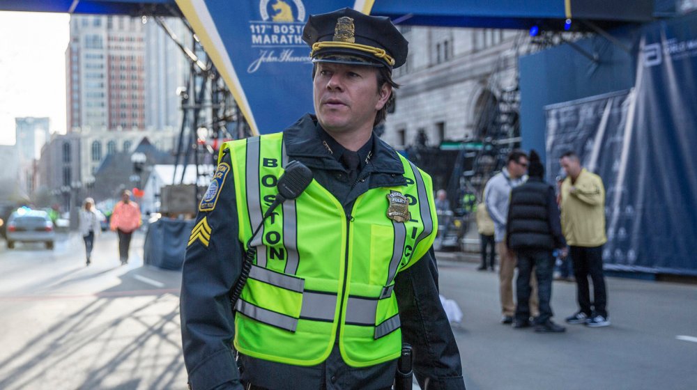 Mark Wahlberg as Tommy Saunders in Patriots Day