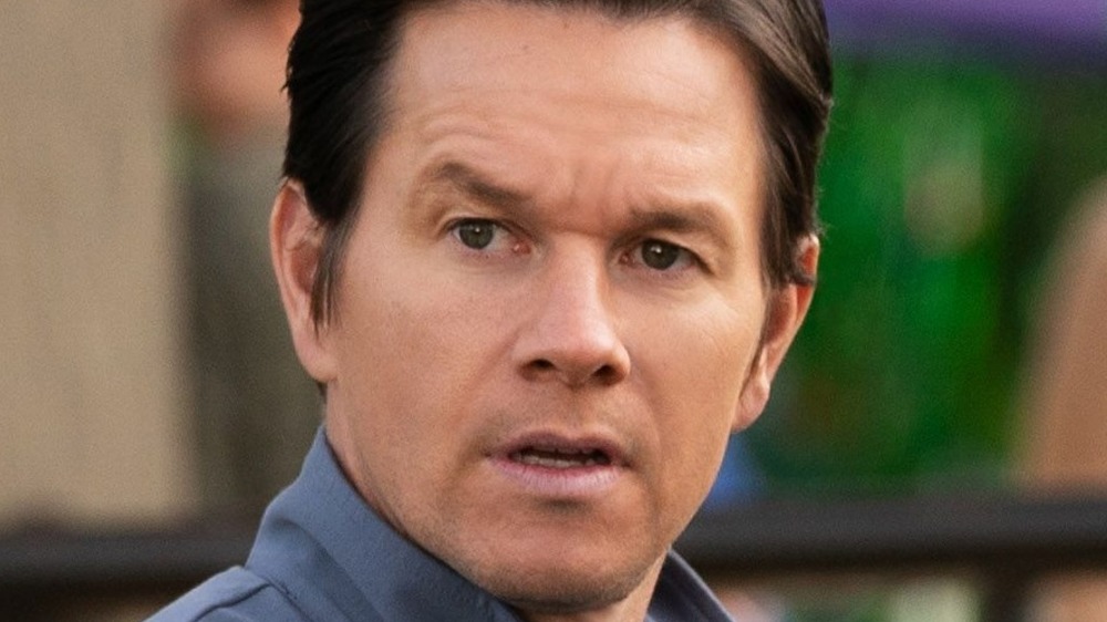 Mark Wahlberg looking perturbed