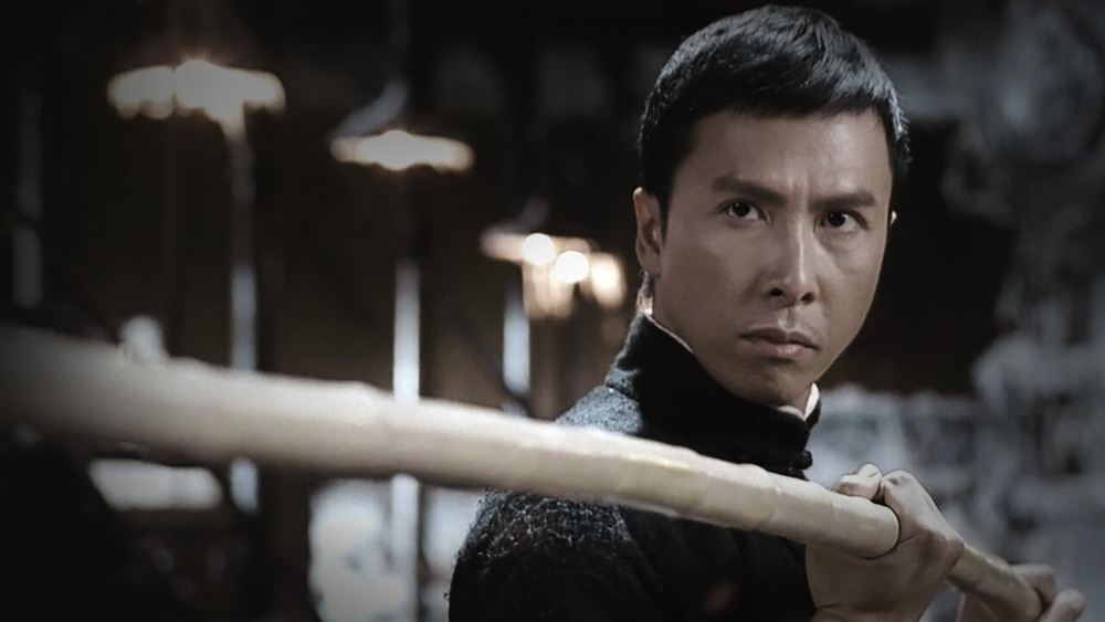 Donnie Yen shows off his martial arts abilities in Ip Man