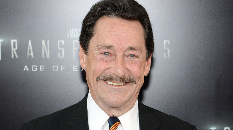 Peter Cullen attending the premiere of Transformers: Age of Extinction