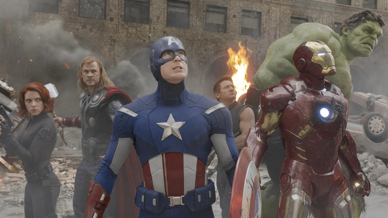 The Avengers assemble