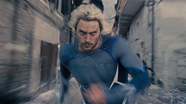 Quicksilver runs forward