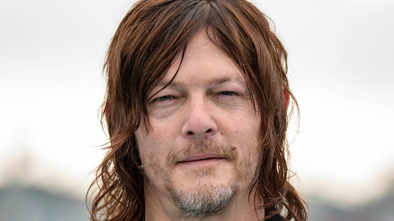 Norman Reedus smiling