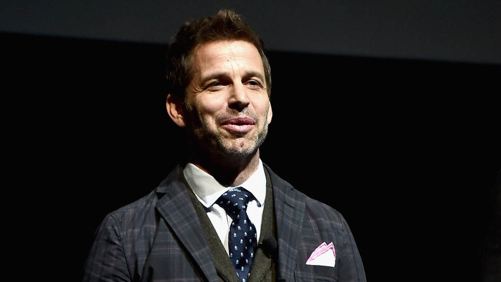 Zack Snyder speaking