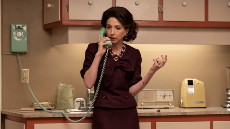 Rose talking on the phone