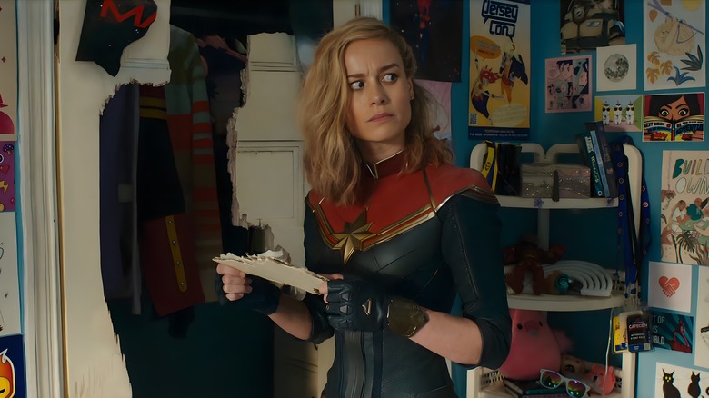 Carol Danvers in Kamala room