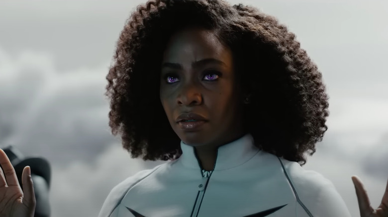 Monica Rambeau purple eyes