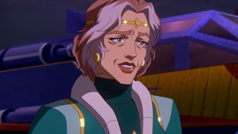 Queen Marlena conversing