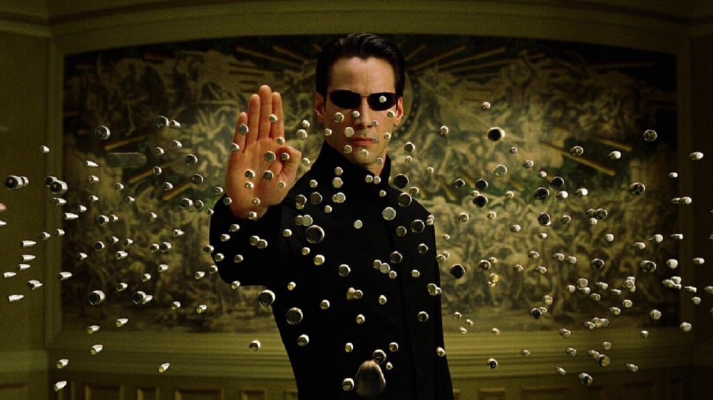 Keanu Reeves as Neo in The Matrix Reloaded