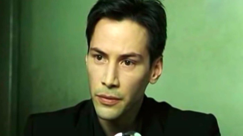 Keanu Reeves as Neo in The Matrix