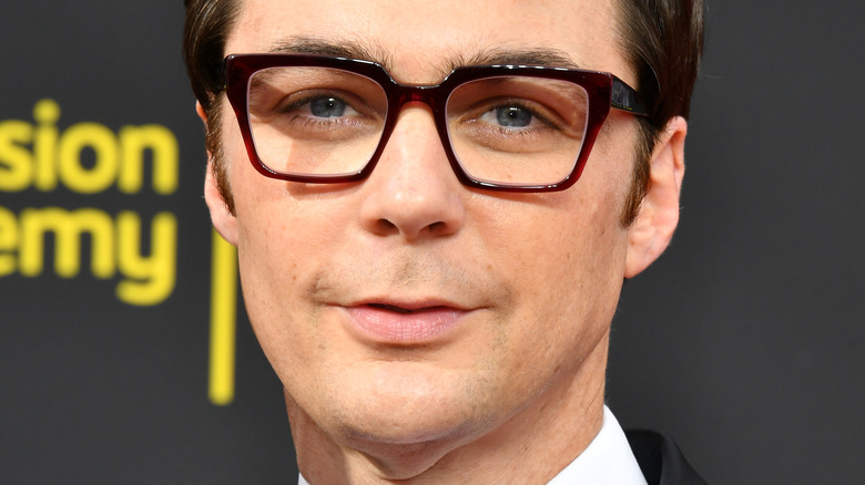 Jim Parsons black glasses