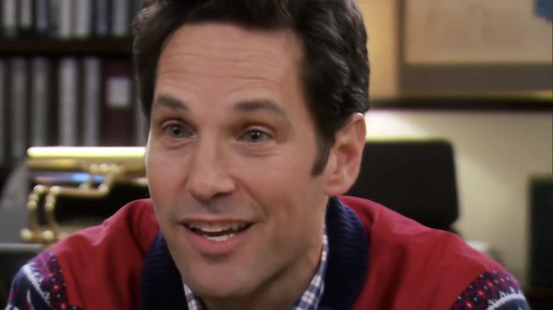 Paul Rudd playing Bobby Newport