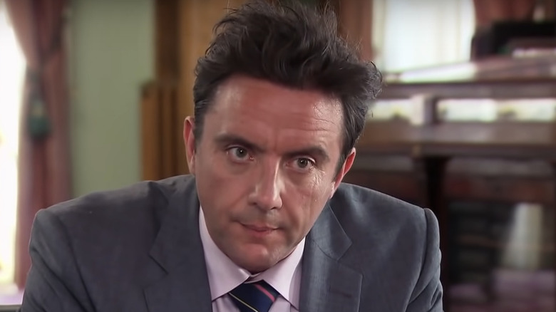 Peter Serafinowicz playing Lord Edgar