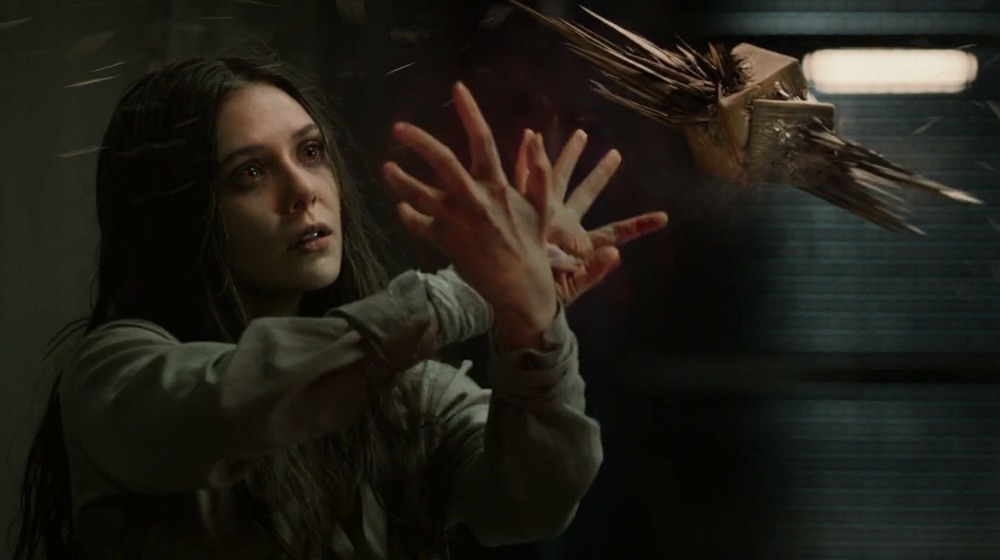 Wanda Maximoff using powers