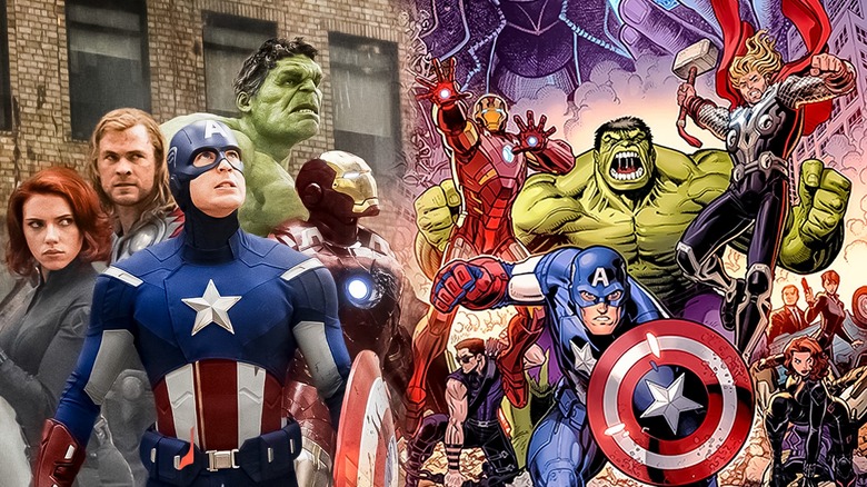 Avengers Endgame team photo 